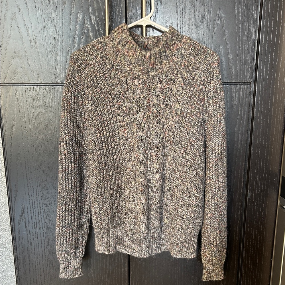 Time and Tru Women's Multicolor Knit Sweater- Size Medium